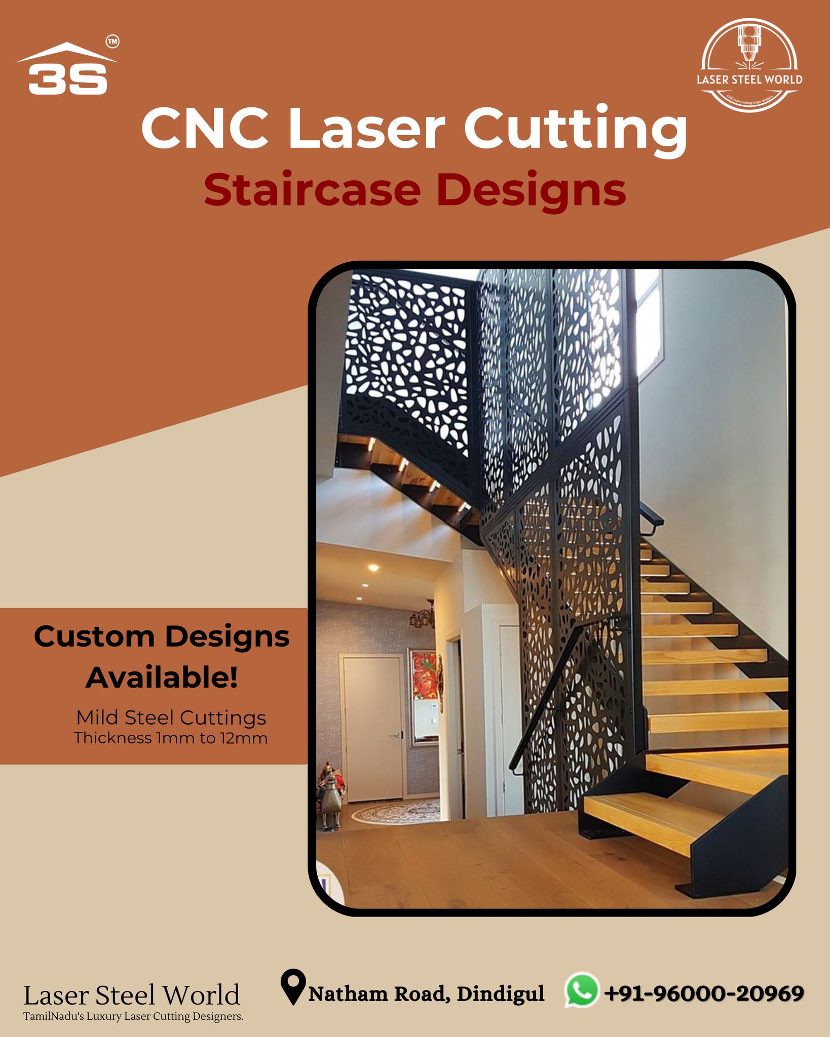 Laser - "Enhance your space with stunning staircase designs by Laser ...