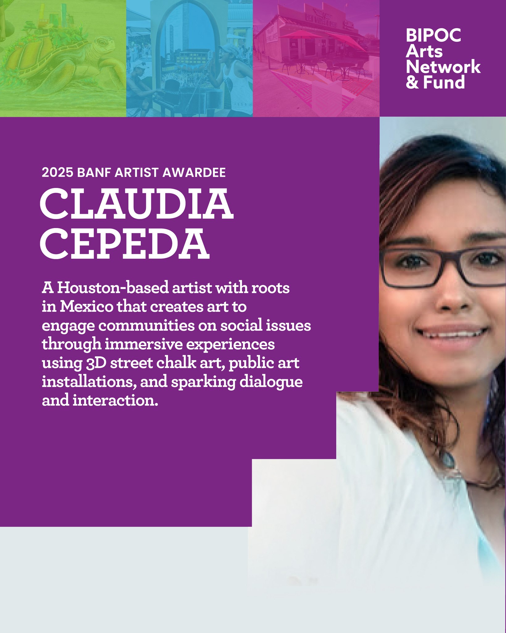 👉 Introducing Claudia Cepeda... BIPOC Arts Network and Fund