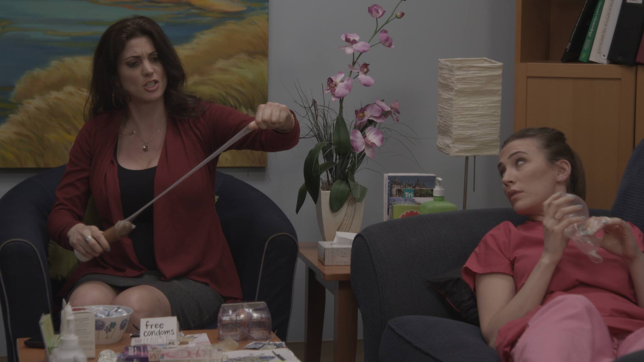 RPB - Julia Benson and Jessica Harmon as counsellor Ruby Harper, and ...