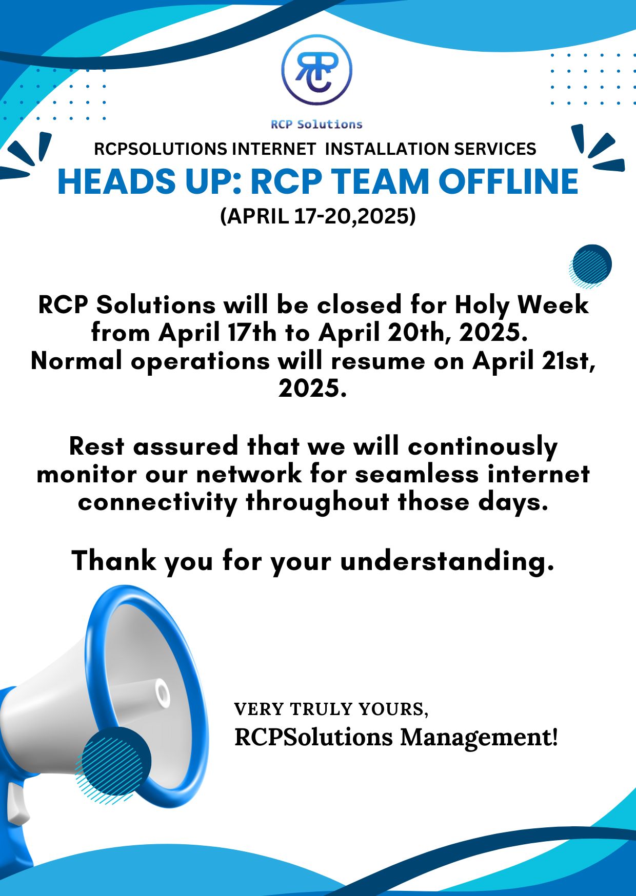RCPSolutions Internet Installation Services | Rizal