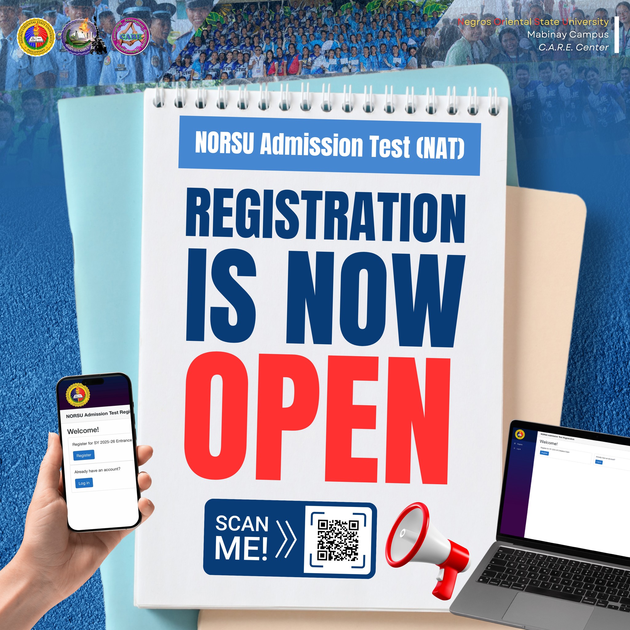NAT ANNOUNCEMENT | The... - NORSU-Mabinay CARE Center | Facebook