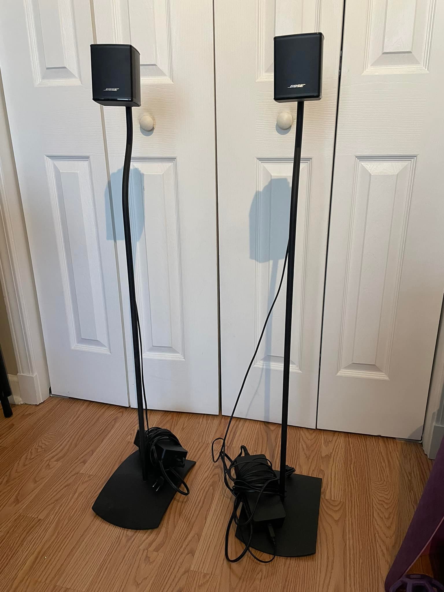 What are affordable speaker stands for Bose 300 surround speakers?