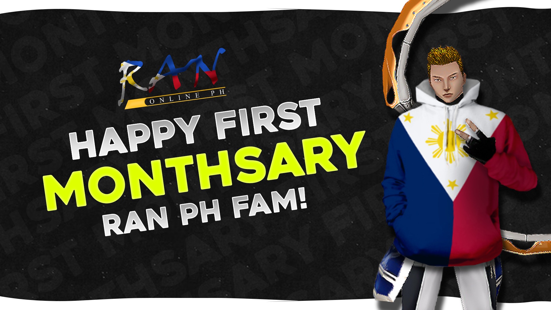 Ran PH - 🎉RAN PH 1ST MONTHSARY🎉 We would like to thank all...
