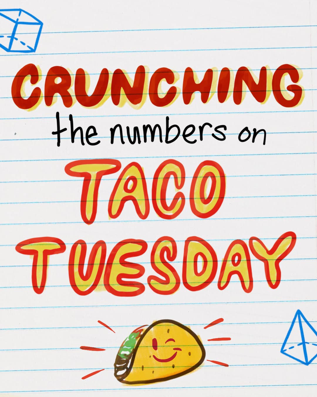 DoorDash - This math is mathin. Get big Taco Tuesday...