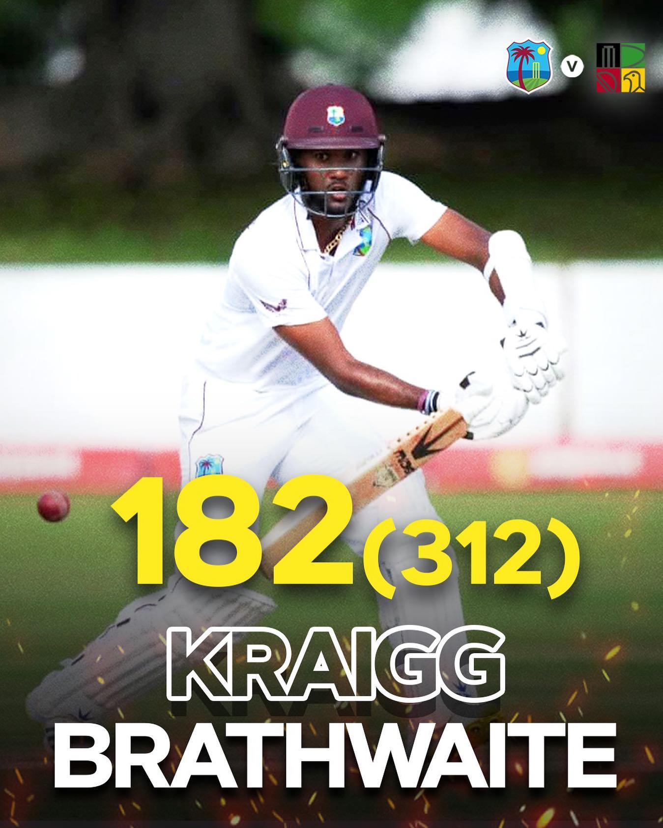 Windies Cricket - The captain leads from the front with... | Facebook