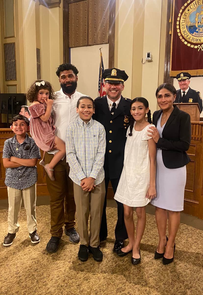 Chelsea - Capt. D. Rizzuto with wife Saritan Rizzuto and Family | Facebook