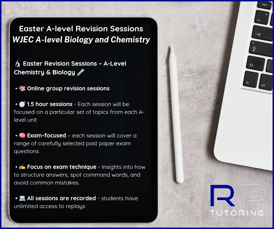 RP Tutoring Chemistry & Biology A-level Tutor