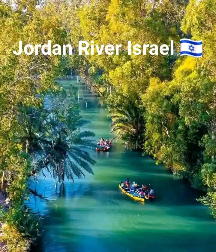 Agape - The great River Jordan, Israel 🇮🇱 Visit Israel from your home ...