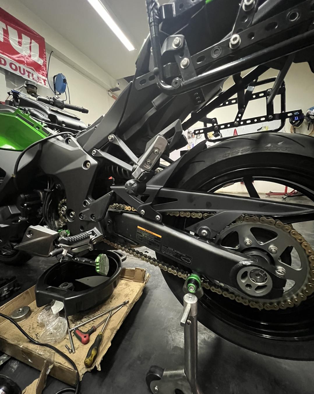 Kawasaki Ninja1000sx🔥 ✓ Replace Sprocket Set and Drive Chain Do