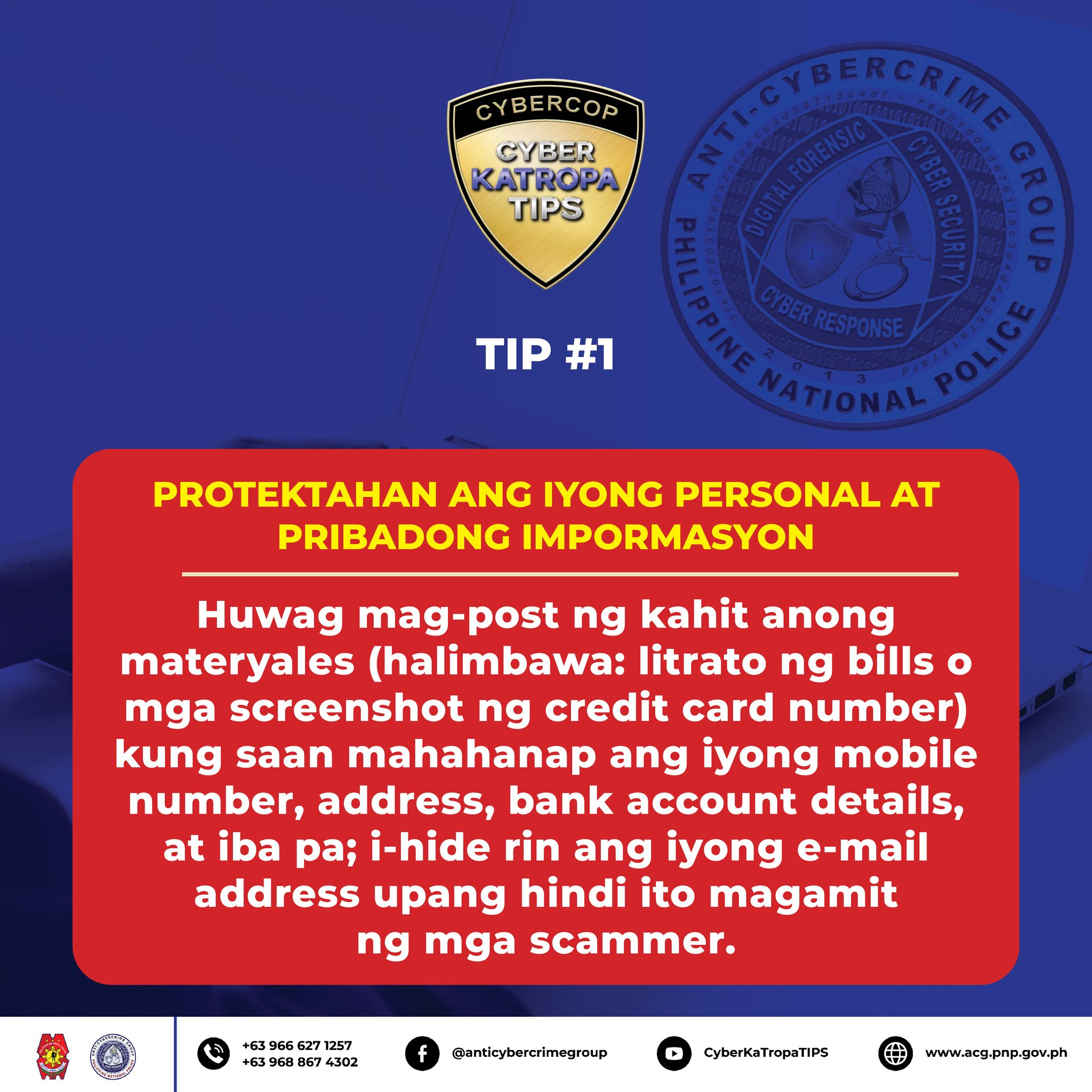 Ang SIM swap scam ay isang... - PNP Anti-Cybercrime Group | Facebook