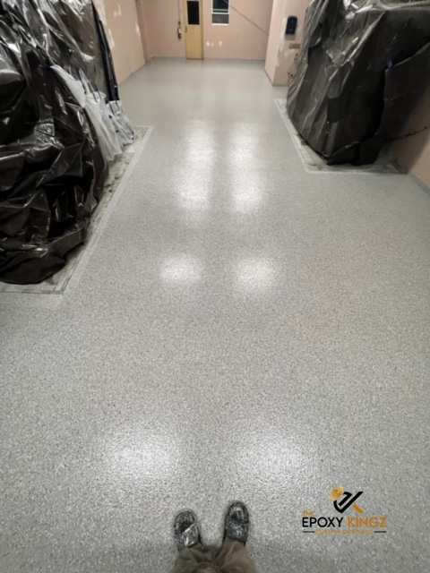 The Epoxy - 👀Check out how this flake system enhanced the aesthetics of ...