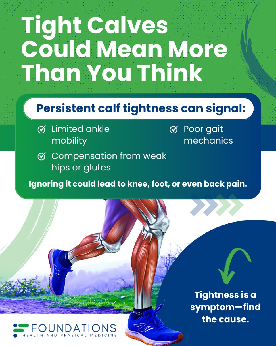 Foundations - Tight calves aren’t always just about the calves. When ...