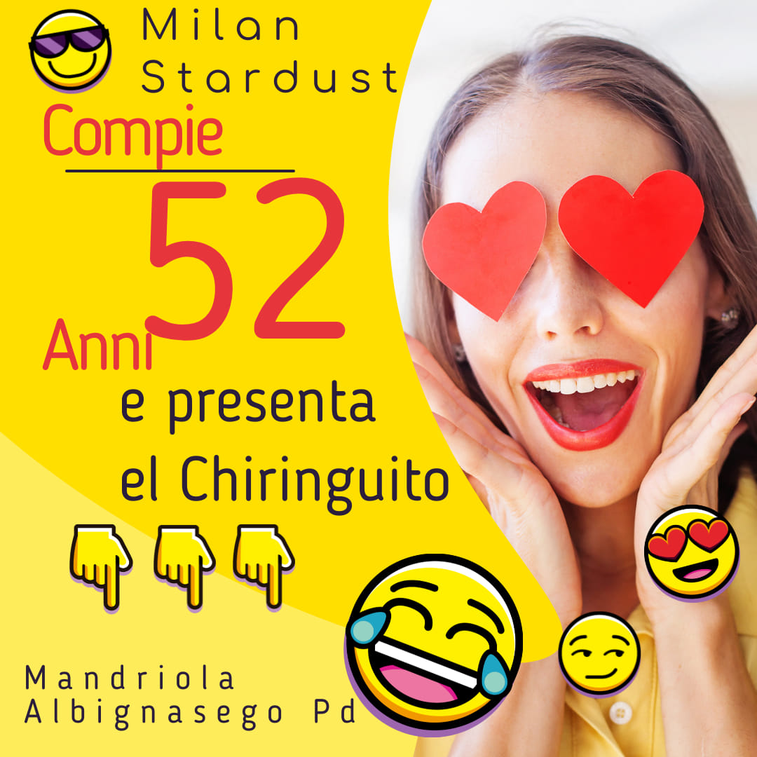 MilanStardust - 🔴FERMATI E PRENOTA LA TUA FESTA DA NOI - APERITIVO ...