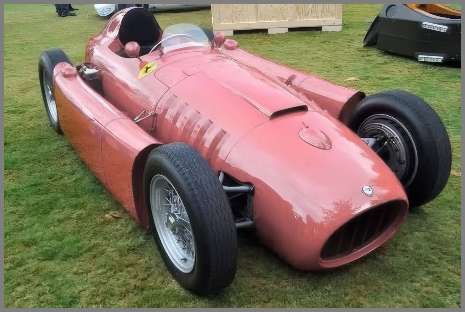1956 D50 Lancia-Ferrari: A Fusion of Form and Function