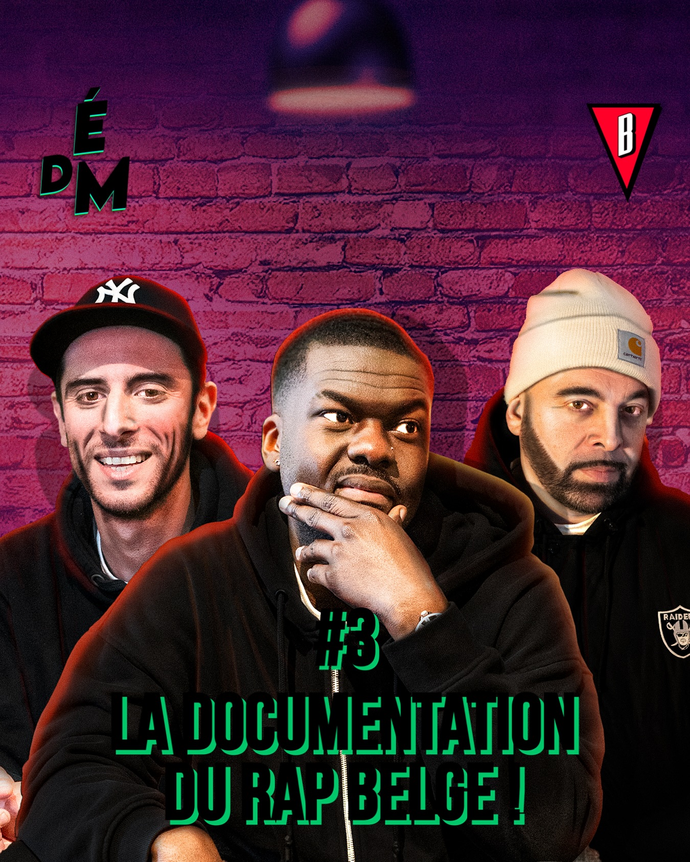 B'UAP - 🔻 Le hip-hop est actif depuis des années en Belgique et a connu ...