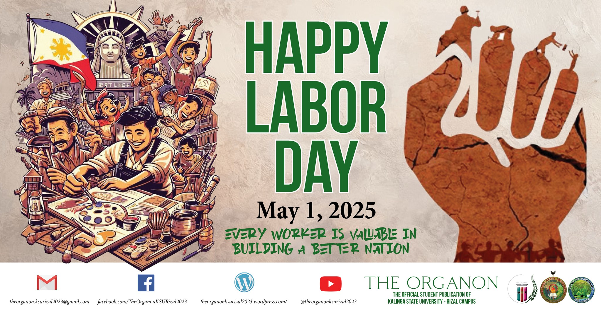 The Organon - 🇵🇭 Labor Day 2025 🛠️ May 1, 2025 Today, we honor the ...