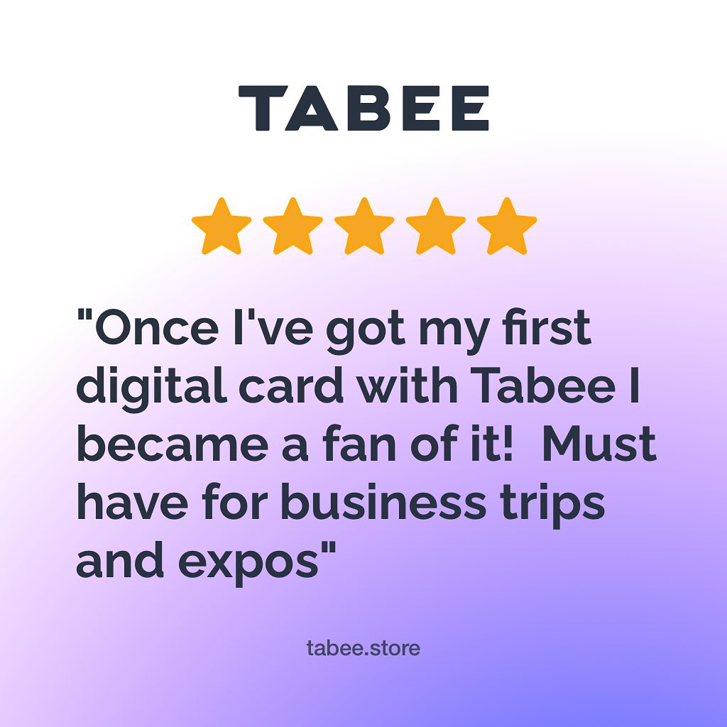Tabee - Wallet of your Business Contacts