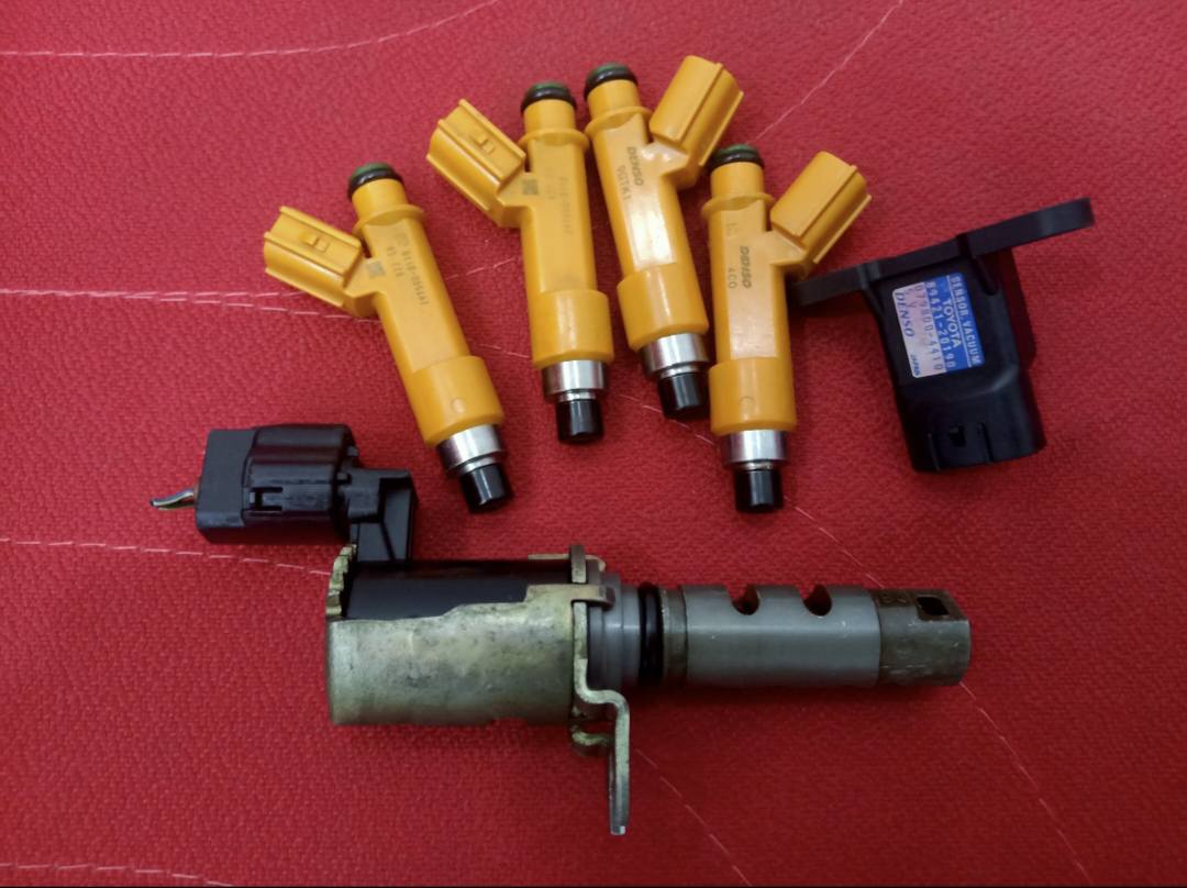 Map sensor, Vvti, injector, coil plug, spacer throttle body, throttle ...