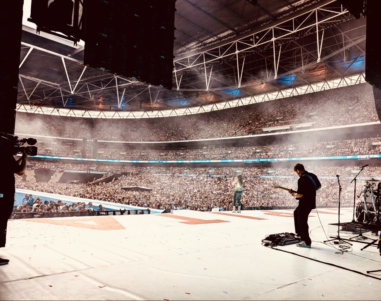 The Riccardi - And… the awesome Louis Riccardi plays at Wembley Stadium ...