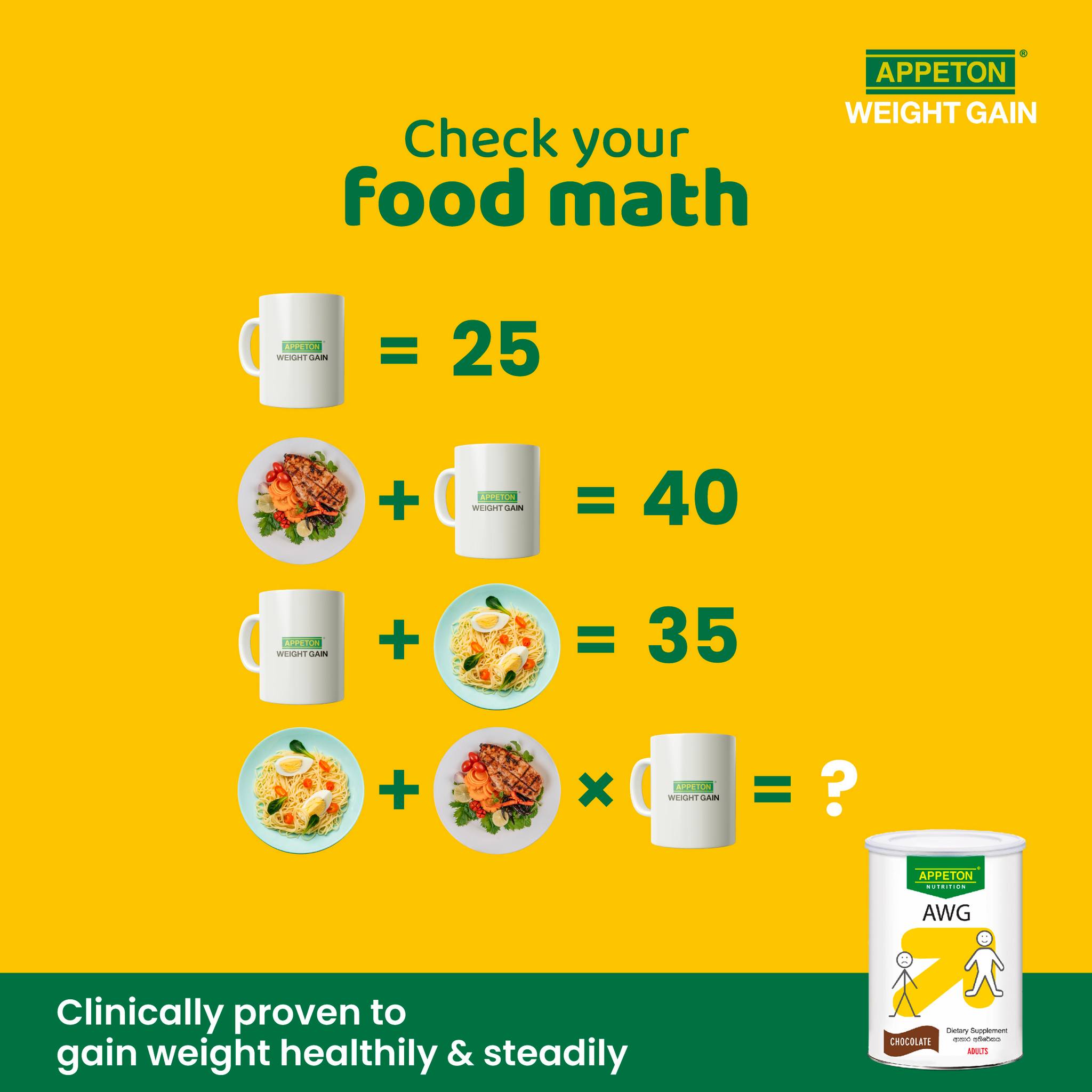 Let's Check your food math with... - Appeton Sri Lanka