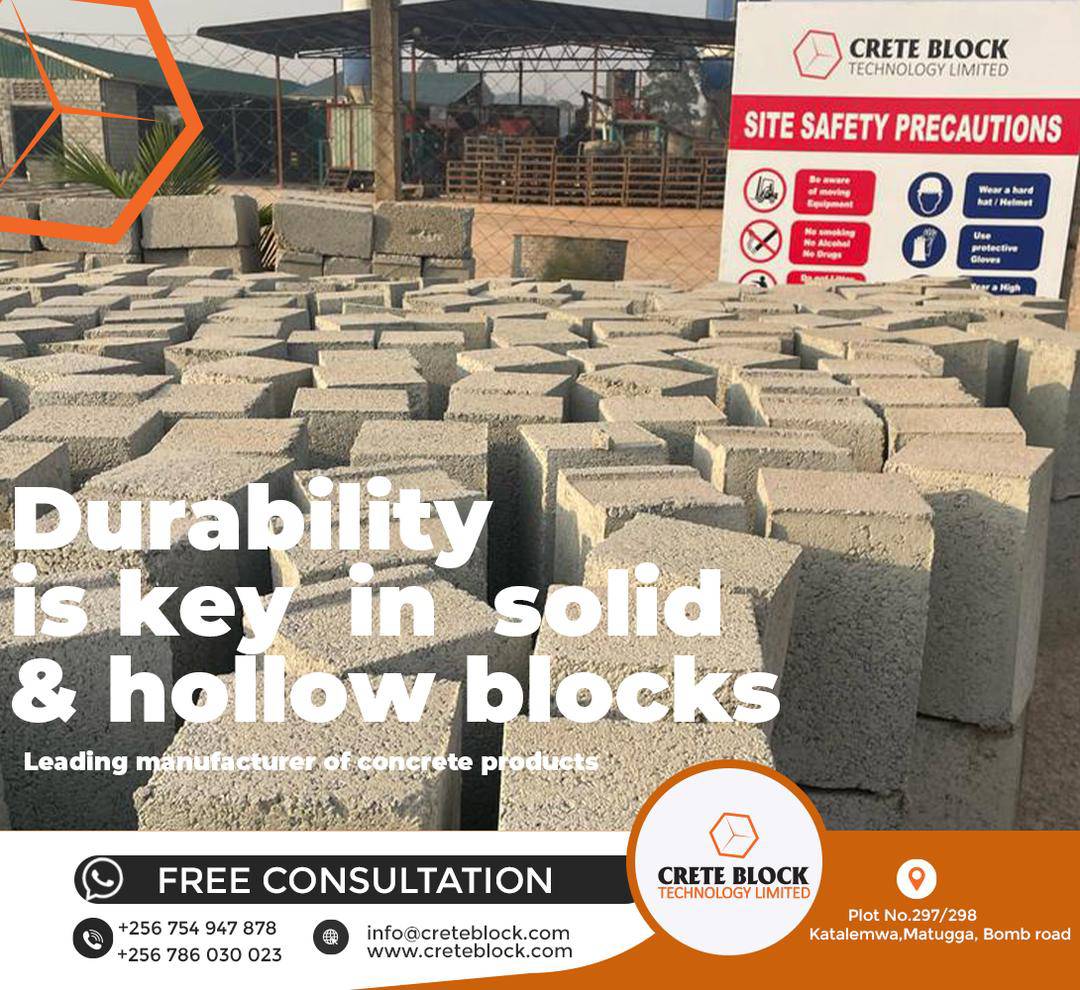 Crete Block Technology Limited | Wakiso