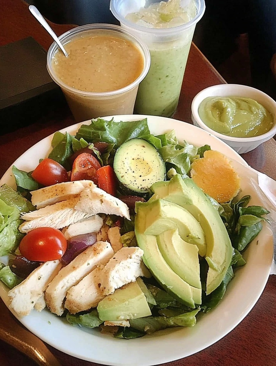 How is the green goddess salad with chicken only 7 points?