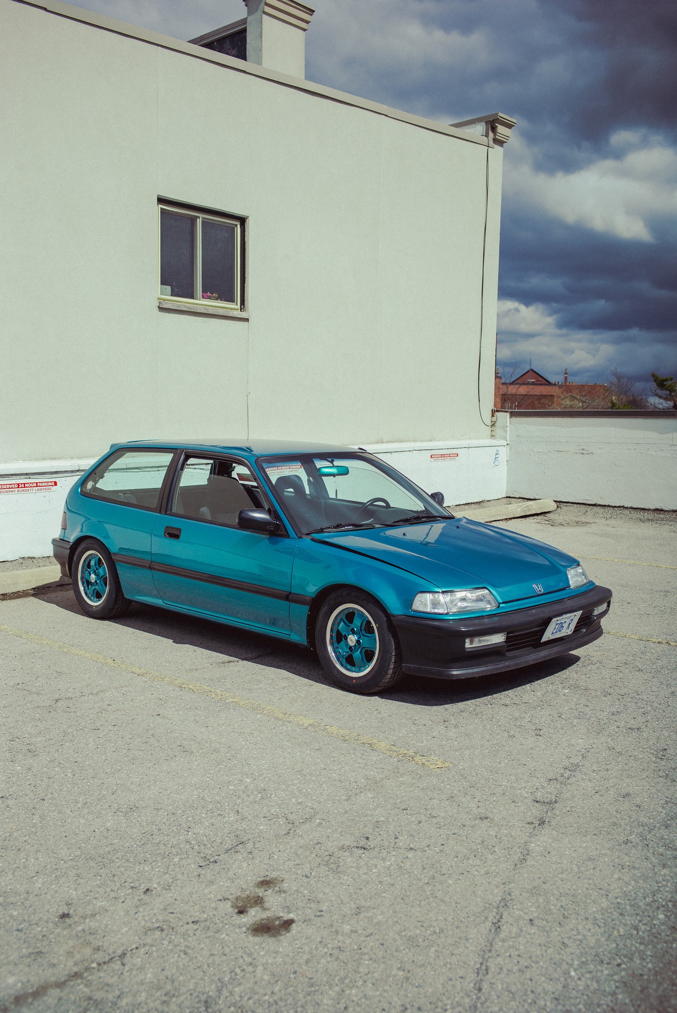 Mugen MR5 Wheels on EF with 14x6 +38 Offset