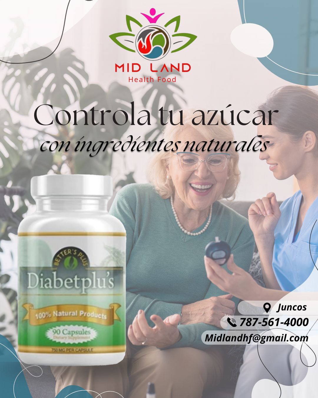 MidLand - 🩸 Equilibra tu azúcar y vive mejor 🩸 El DiabetPlus es un ...