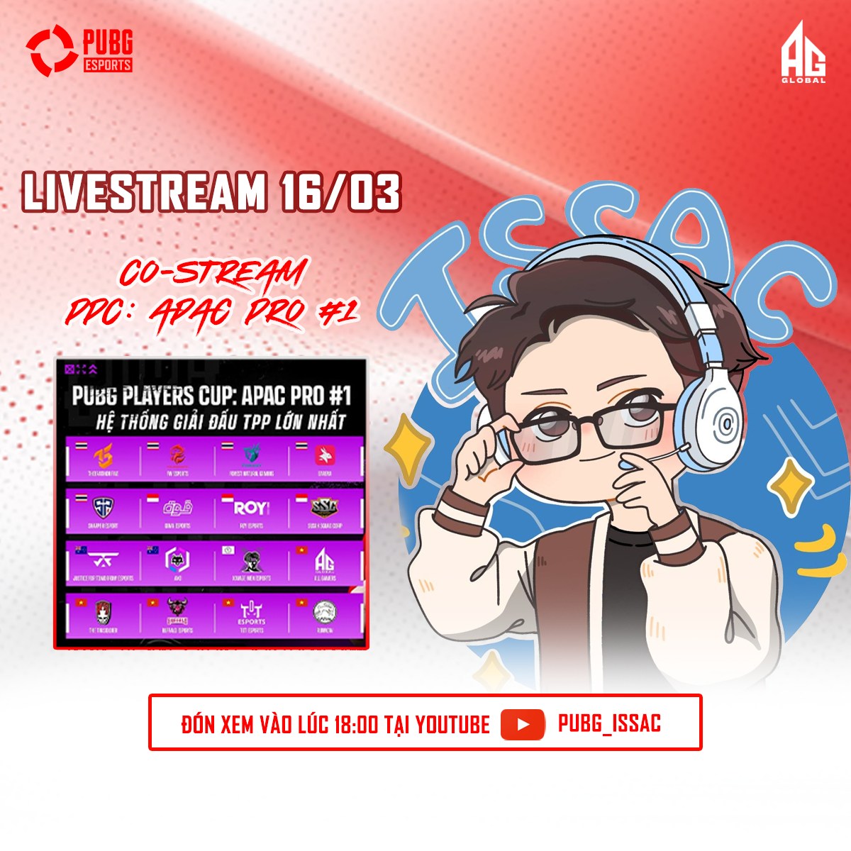 All Gamers - 🔴 NGAY BÂY GIỜ! Co-stream PPC: APAC Pro #1... | Facebook
