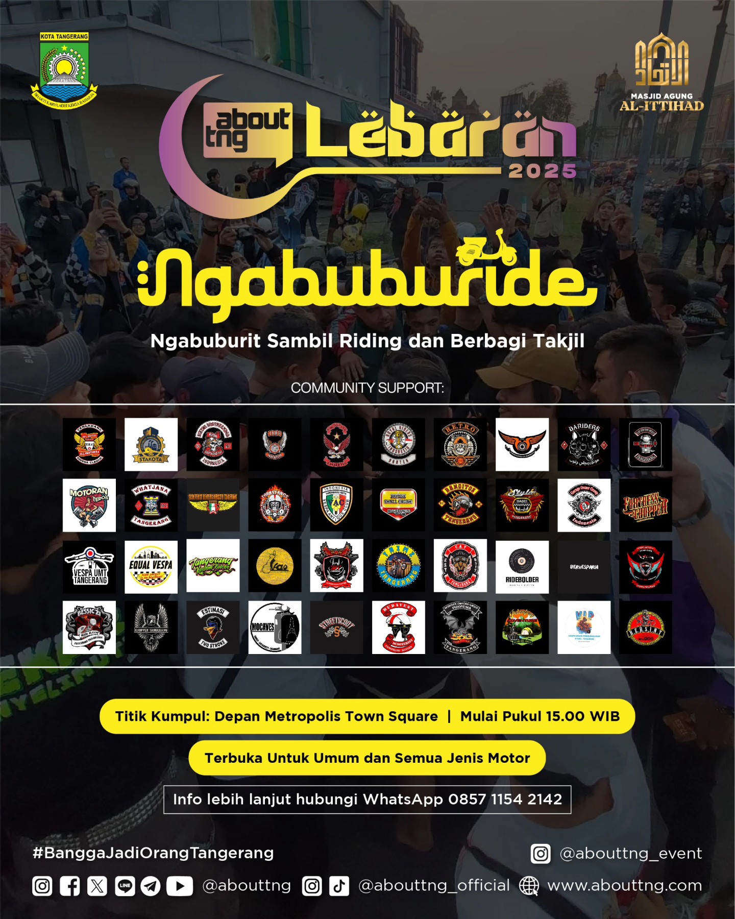 About - ‼️CALLING ALL RIDERS‼️ Yuk ikut ramaikan kegiatan Ngabuburide ...