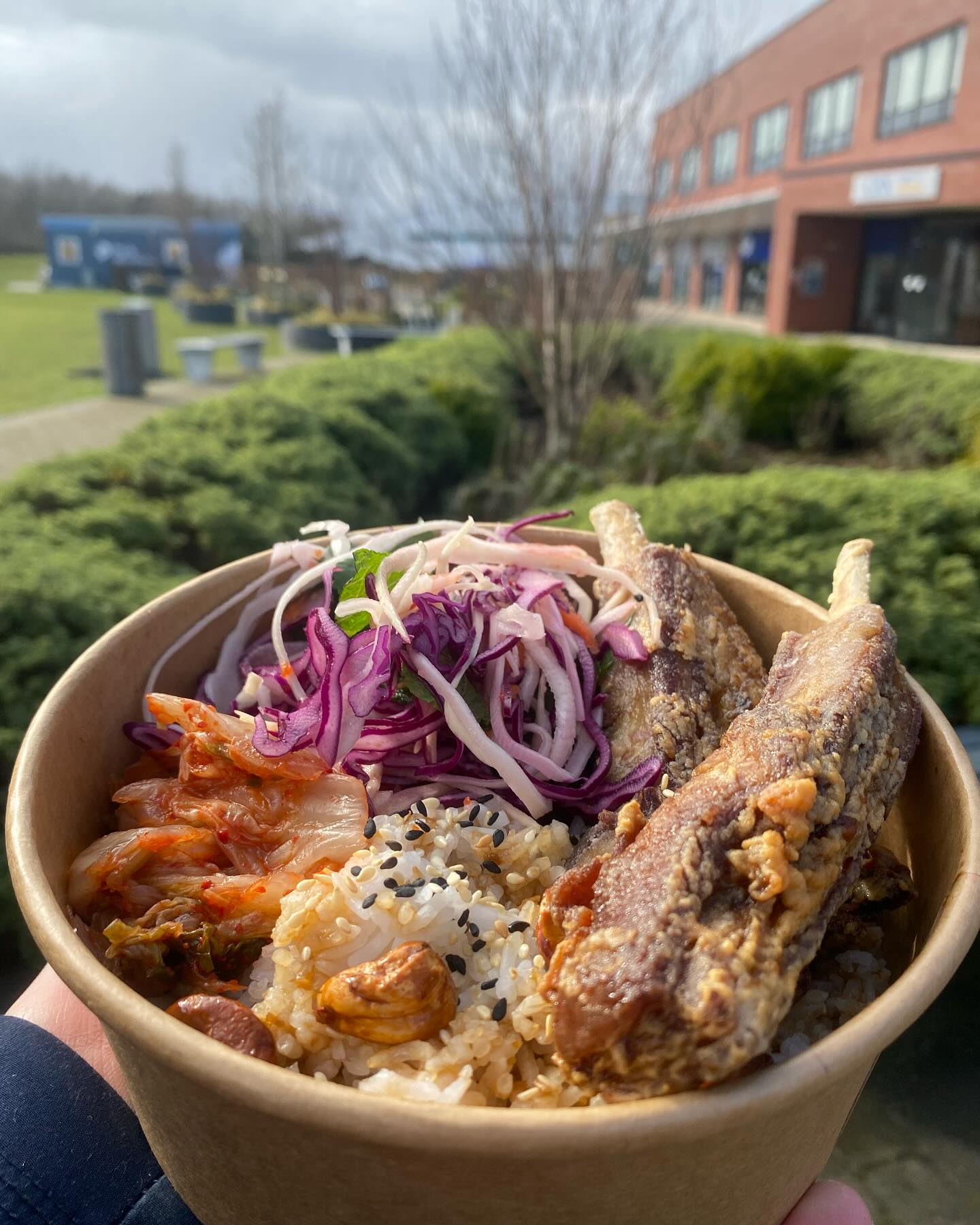 Copper - Sticky Lamb Ribs 🐑 We know the warmer weather is coming when ...