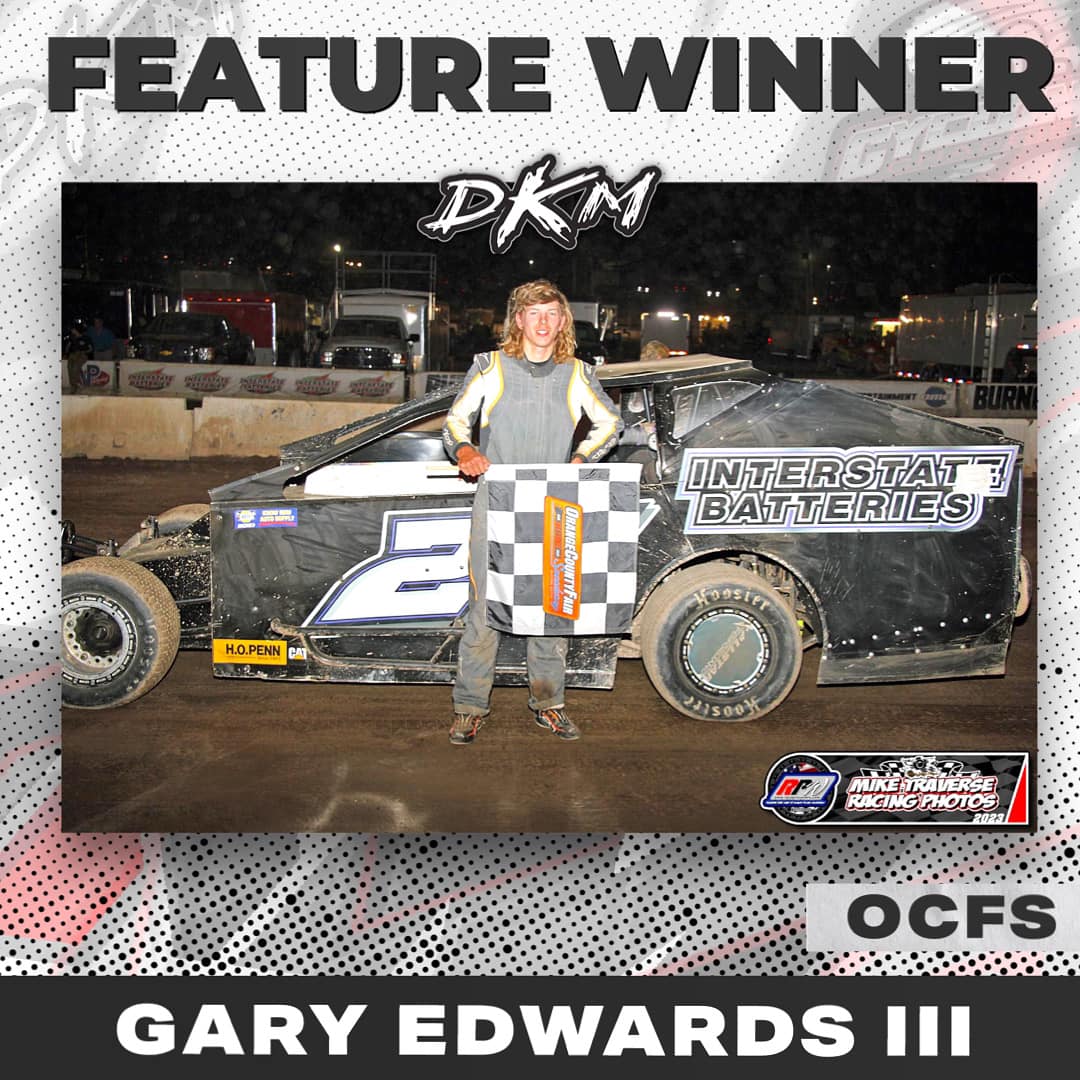 DKM Fabrication - 🏁Congratulations to Gary Edwards III on...