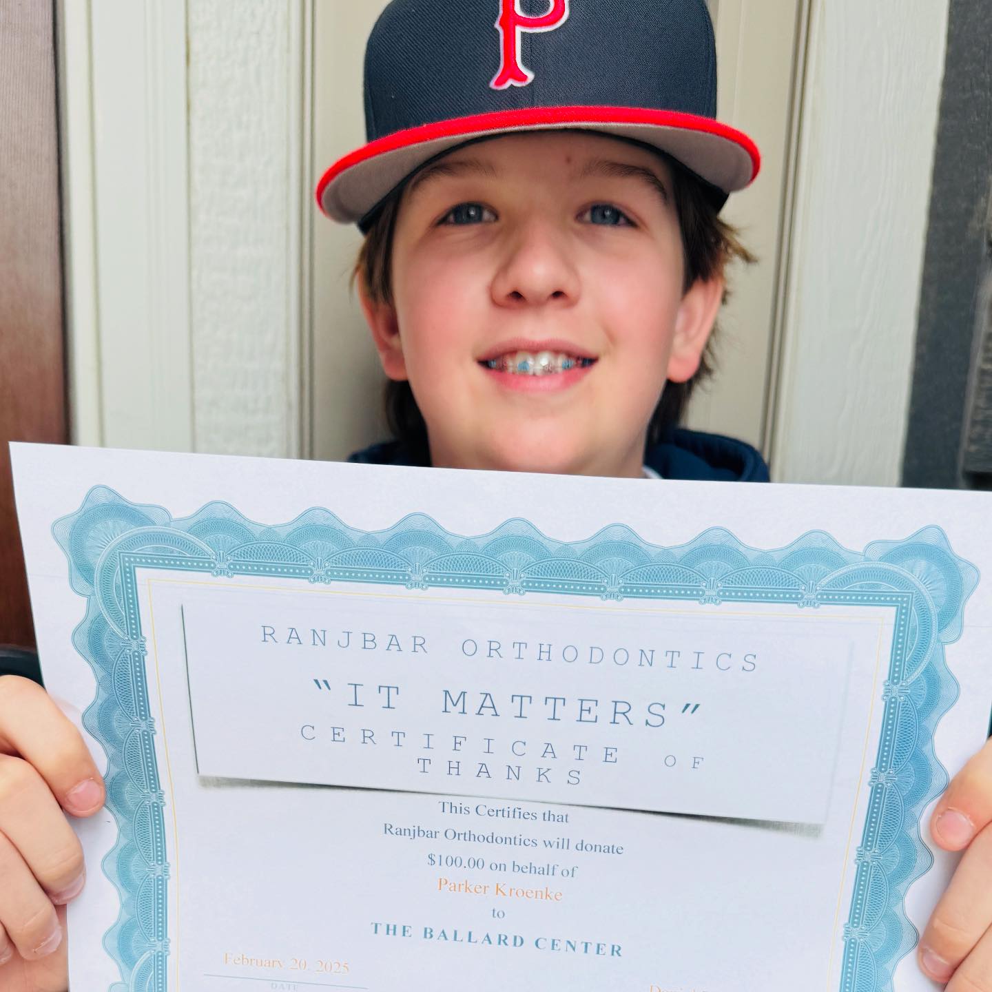 Elizabeth - Thank you to Parker and @ranjbar_orthodontics for their IT ...