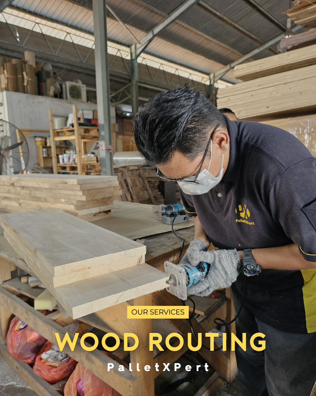 Palletxpert - 🪵 Want curves, edges, or custom shapes? Our wood routing ...