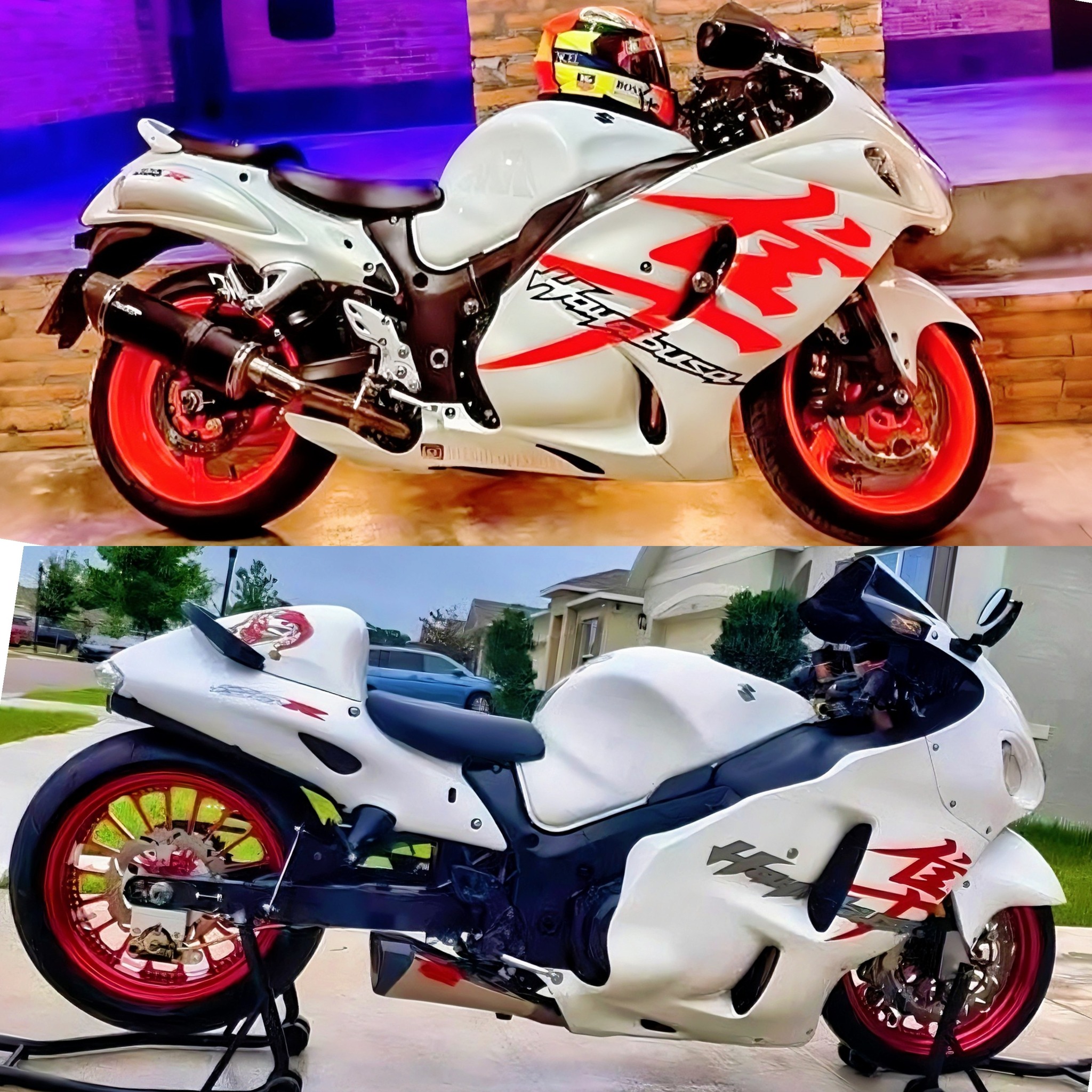 Suzuki Hayabusa 1300 GSXR adrenaline rush