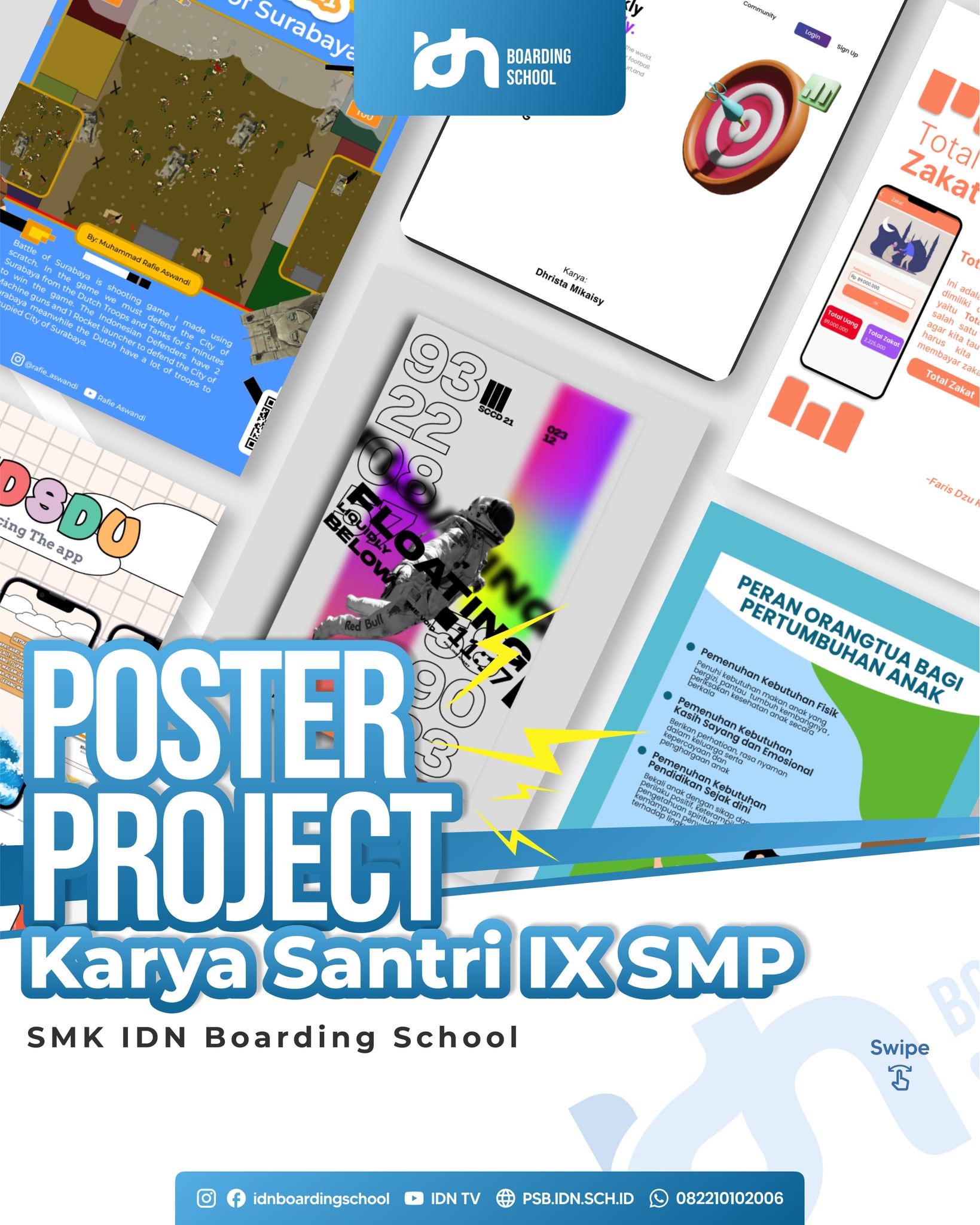 🌼Poster Project - 9 SMP IDN Boarding... - IDN Boarding School | Facebook