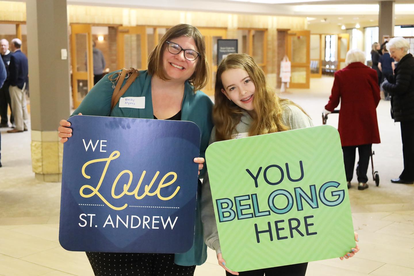 We need volunteer greeters!!... - St. Andrew Lutheran Church