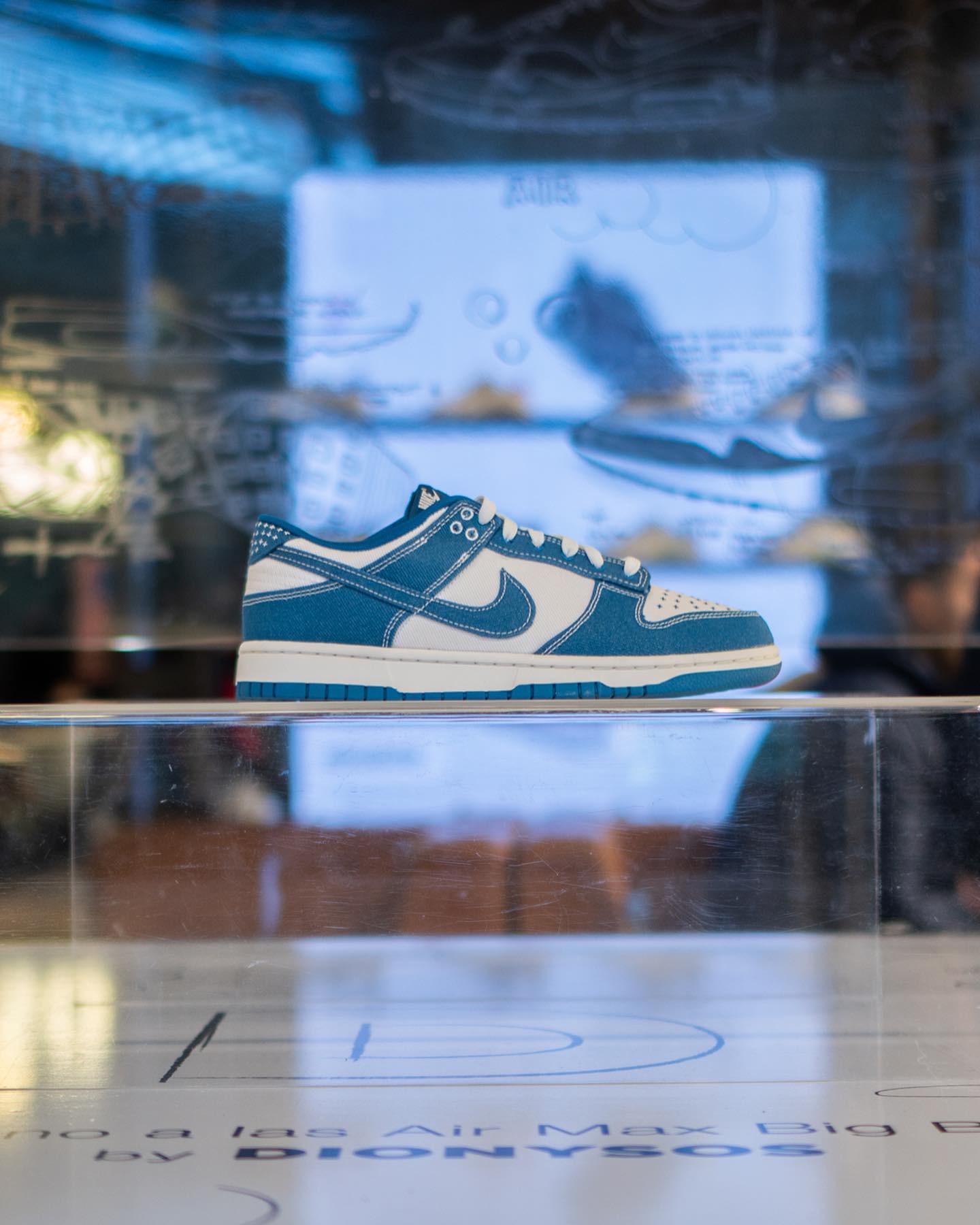 Nike Dunk Low Industrial Blue Sashiko - Art: DV0834-101