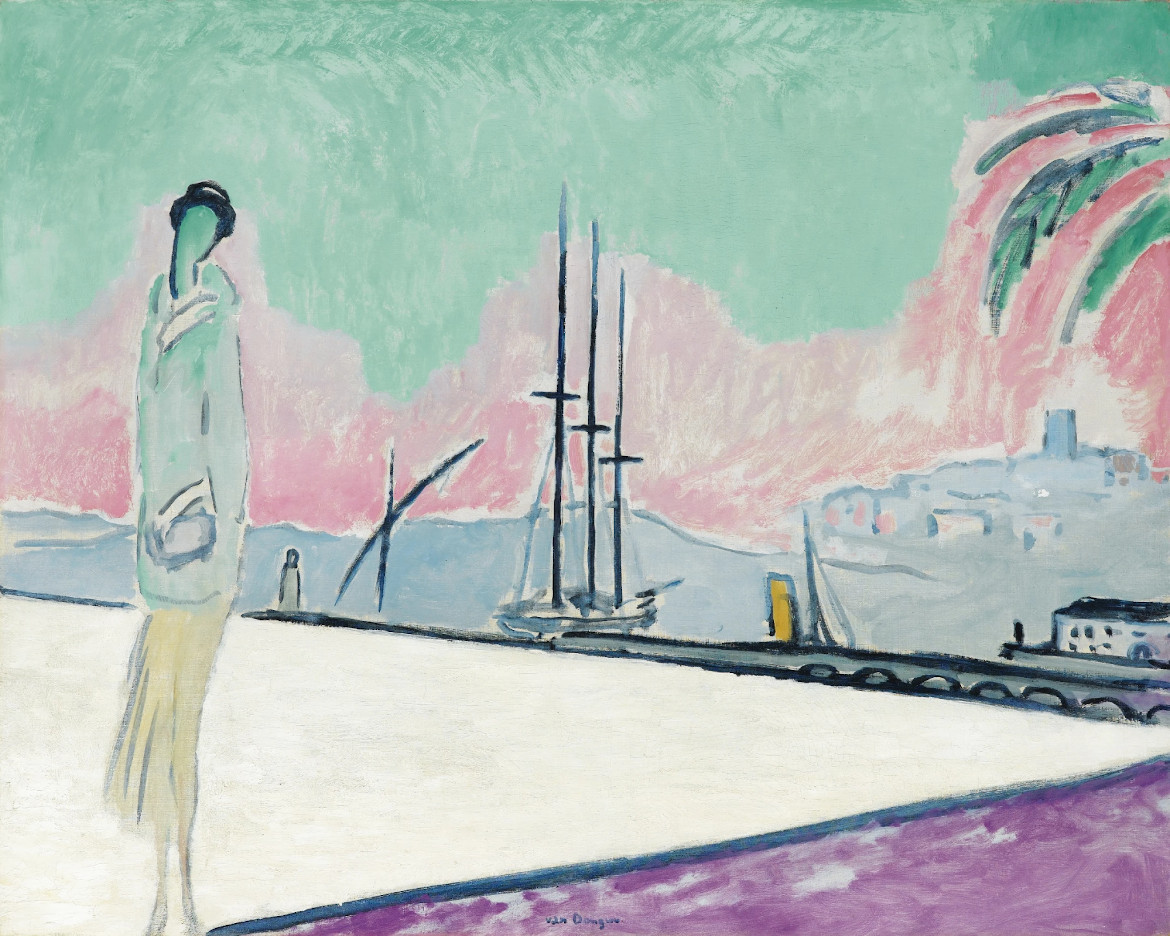 Kees van Dongen - Thé dans mon atelier, 1922-23. Oil on canvas