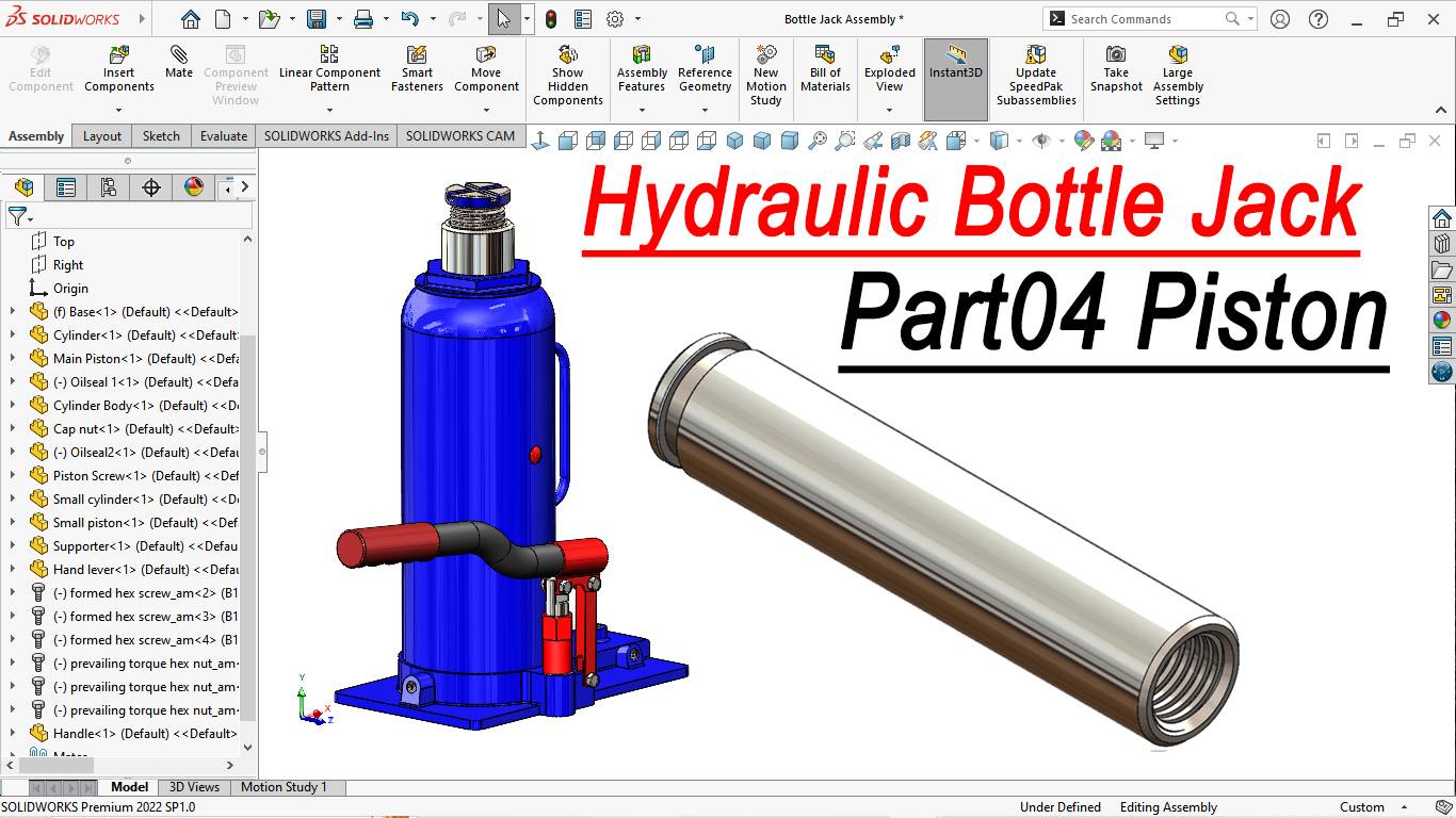 Malviya CAD Solution - Gas regulator assembly tutorial | Solidworks ...