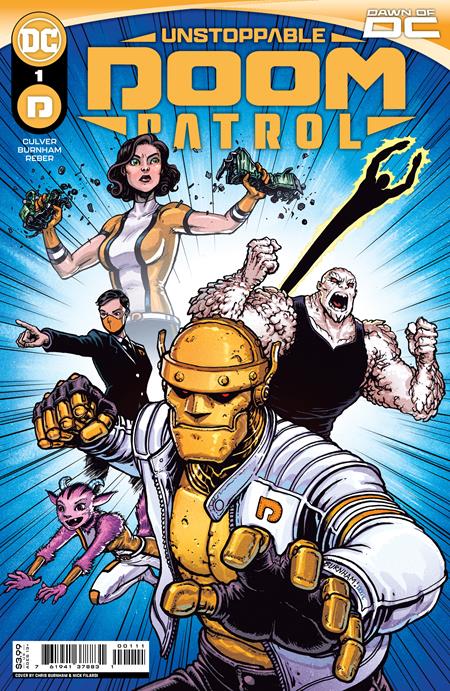 Doom Patrol #2 (DC, October 2026) variant cover by Pete Woods