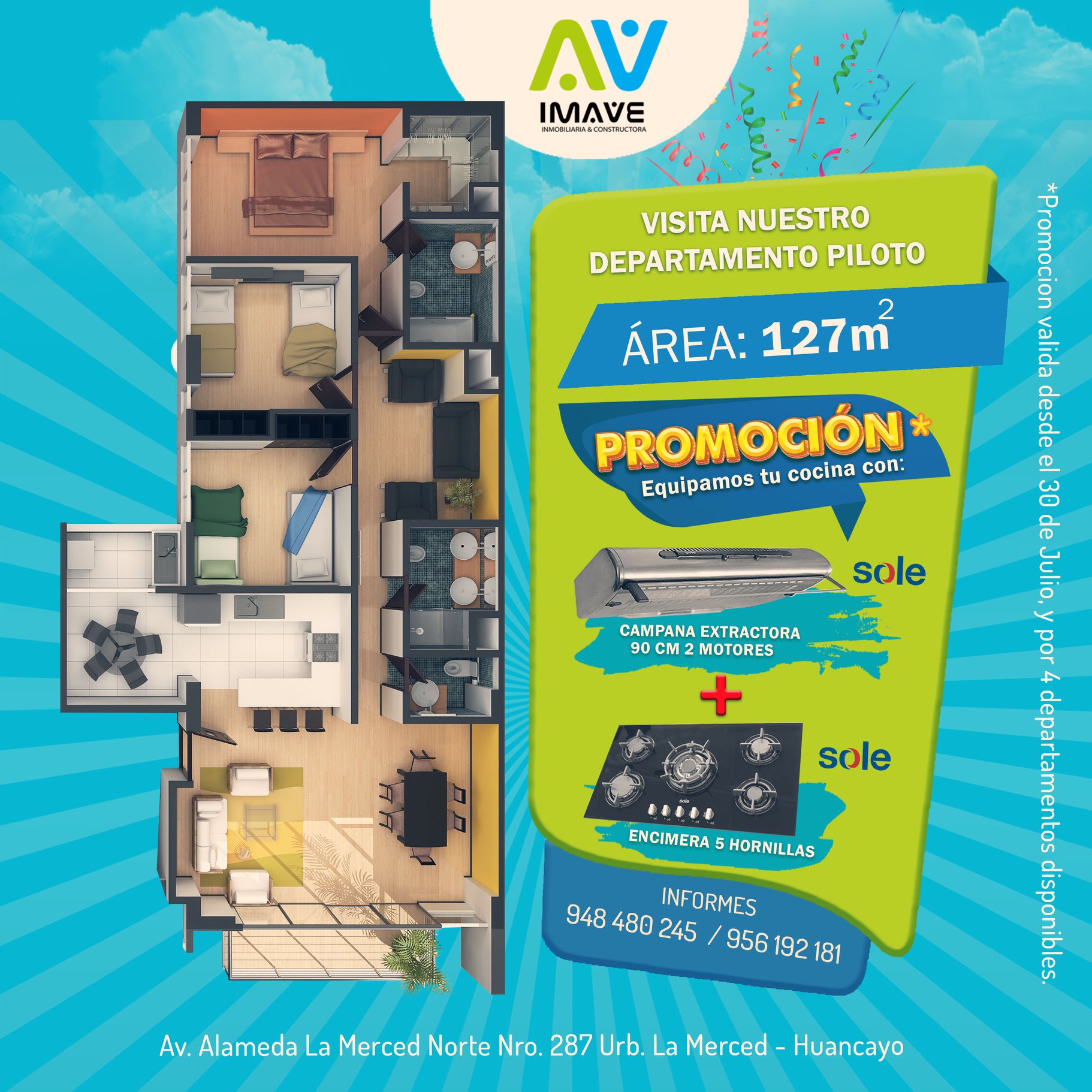 IMAVE - 🏠¡Vive bien, vive mejor! Amplios departamentos en la mejor zona ...