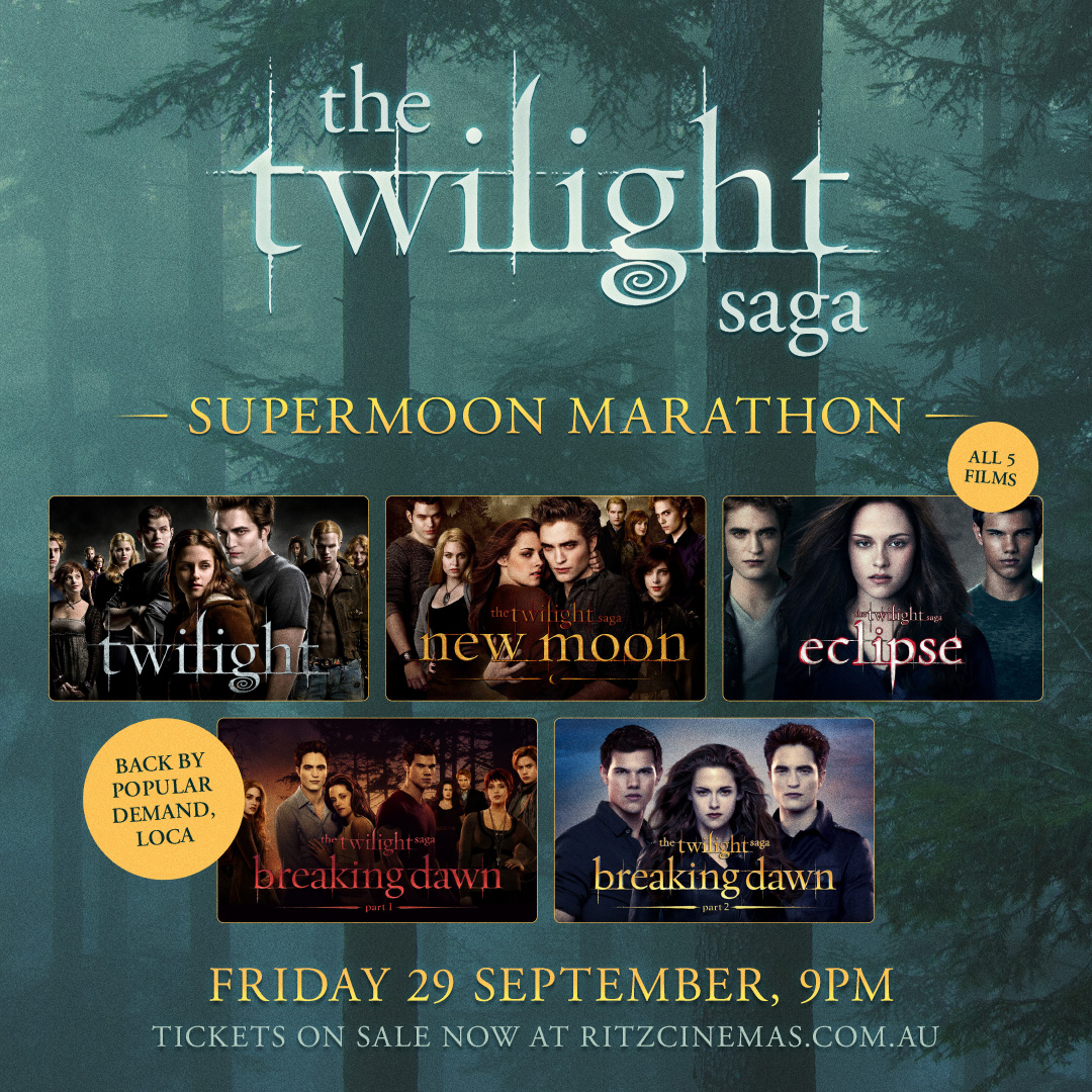 Ritz - Where the hell have you been, loca? Planning our next TWILIGHT ...