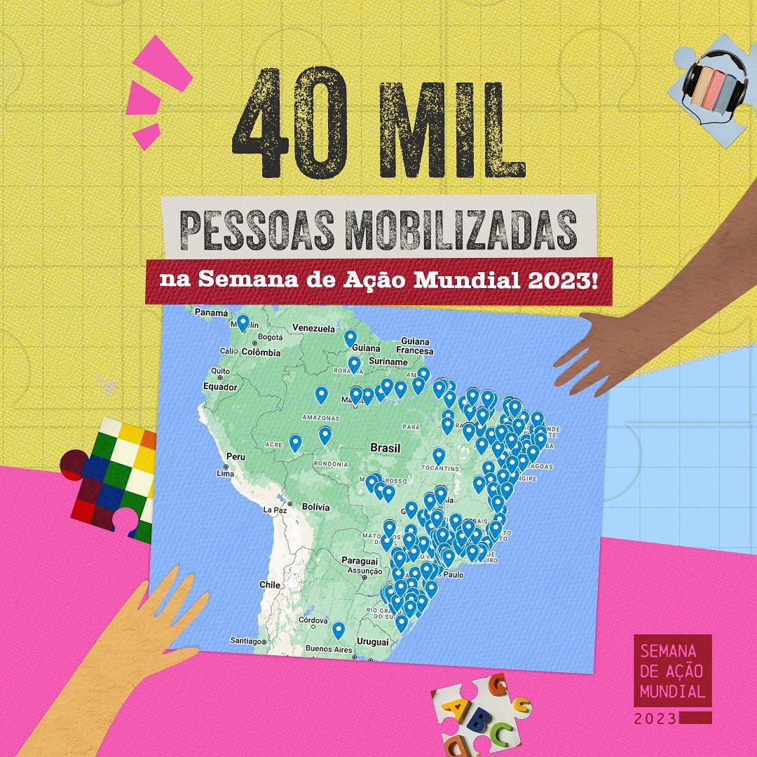 📣 MAIS DE 40... - Campanha Nacional pelo Direito à Educação