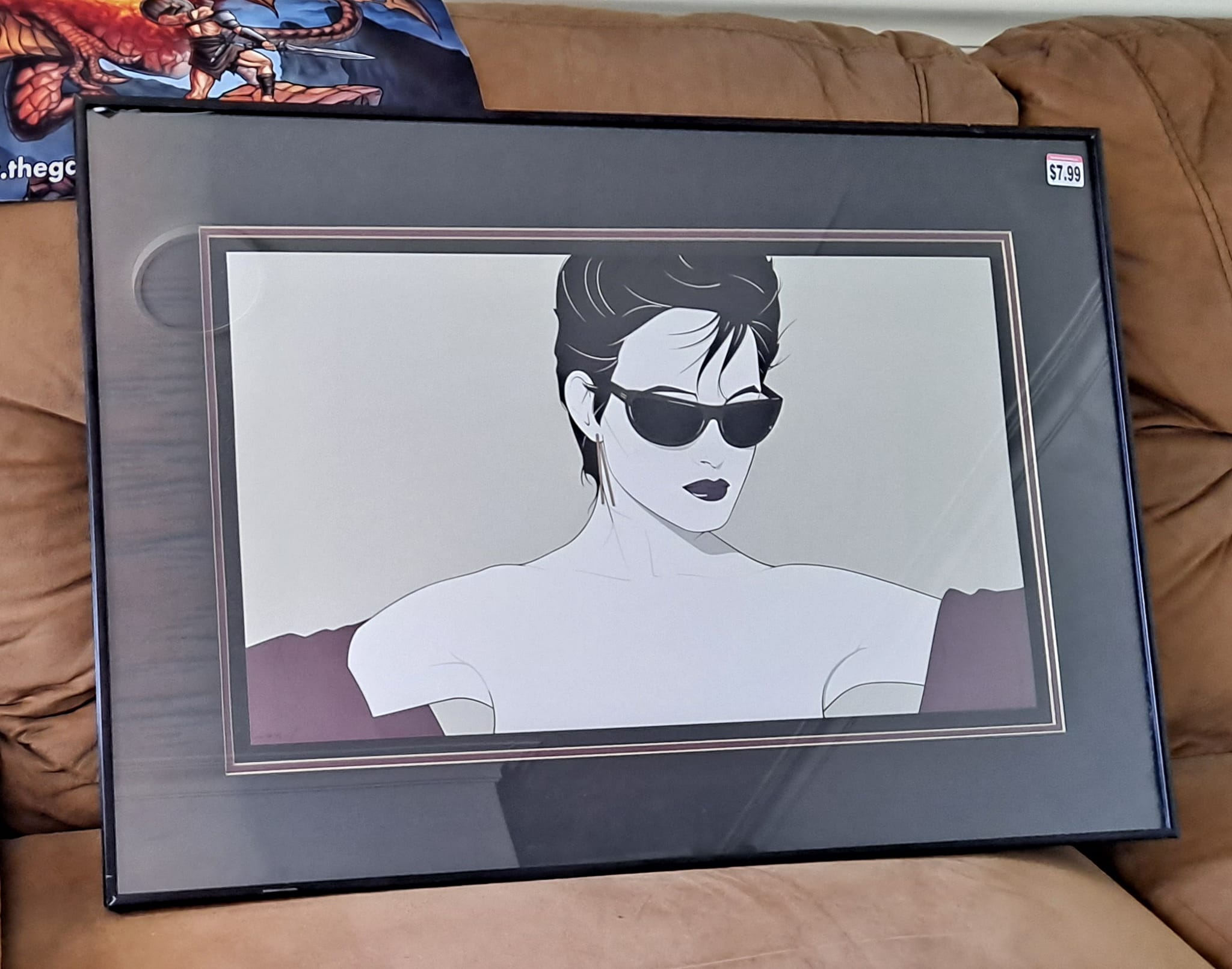 Man finds and restores 1980s Patrick Nagel 