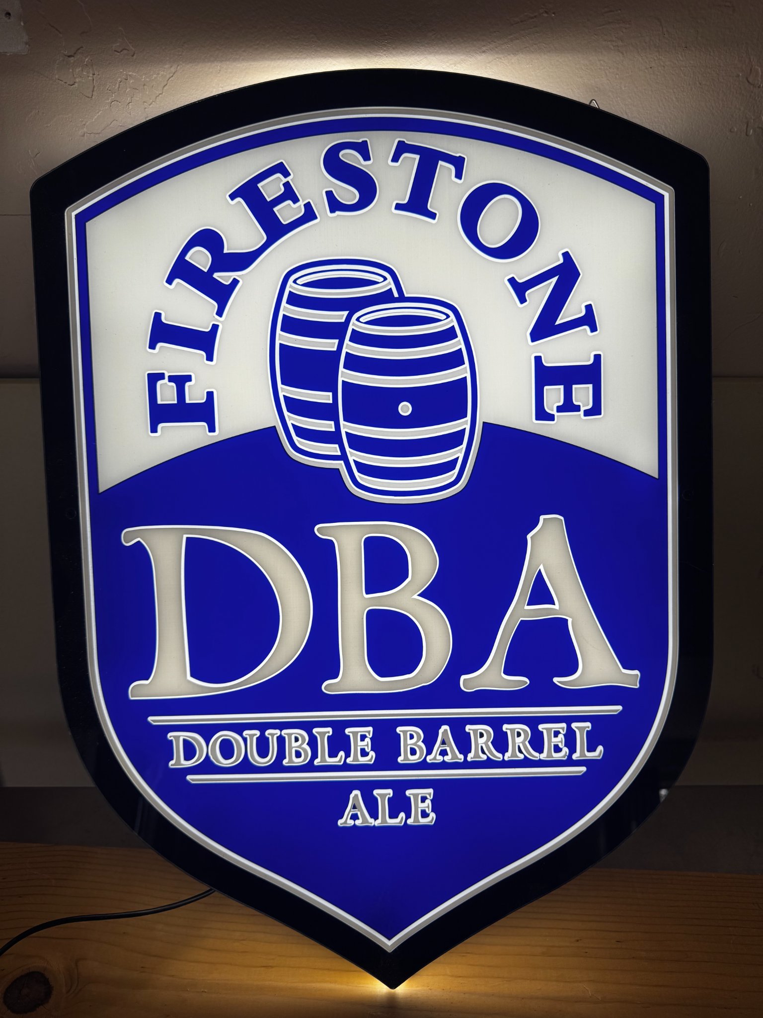 Firestone (DBA) LED Beer sign - Plaques & Signs - Grover Beach ...