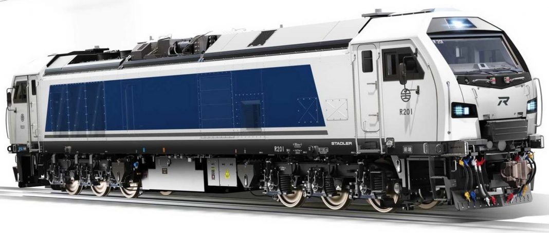 台中城 - 台鐵新採購34輛R200型柴電機車由《瑞士Stadler西班牙廠》製造，首批2輛於近日運抵台中港，並送往彰化機務段整備後，預計7月 ...