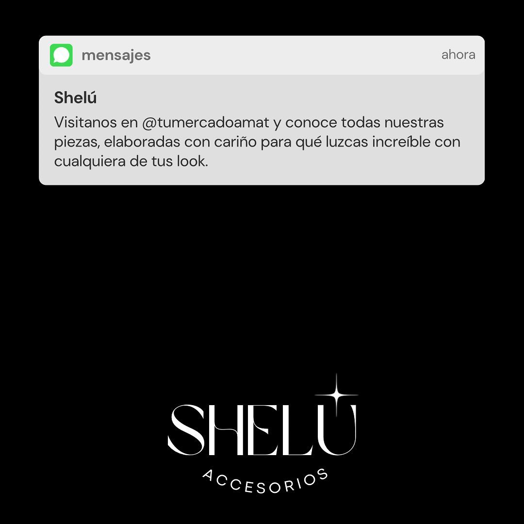 SHELÚ - Visítanos en @tumercadoamat y conoce todo lo nuevo que llego de ...