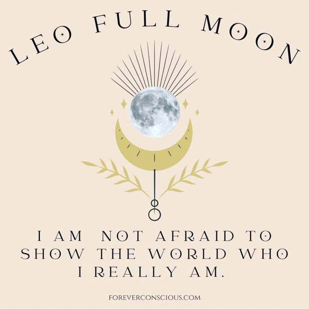 Today we meet the Leo Full Moon 🦁 ... - Katie O'Malley & Co