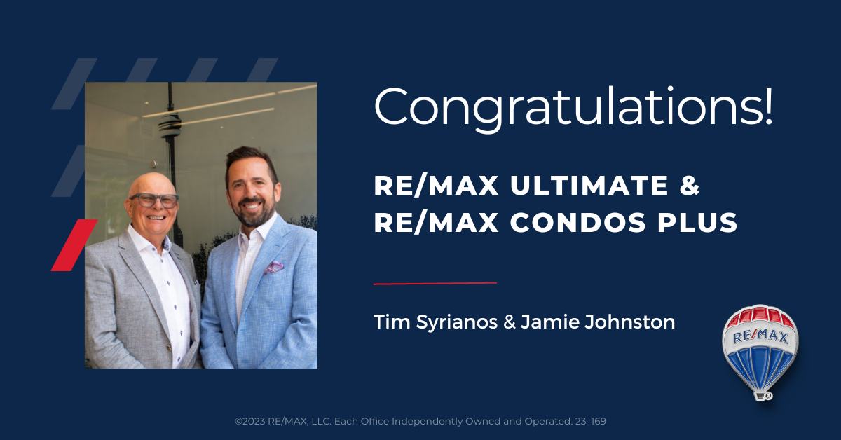 We are excited to announce that Tim... - We Are RE/MAX Canada | Facebook